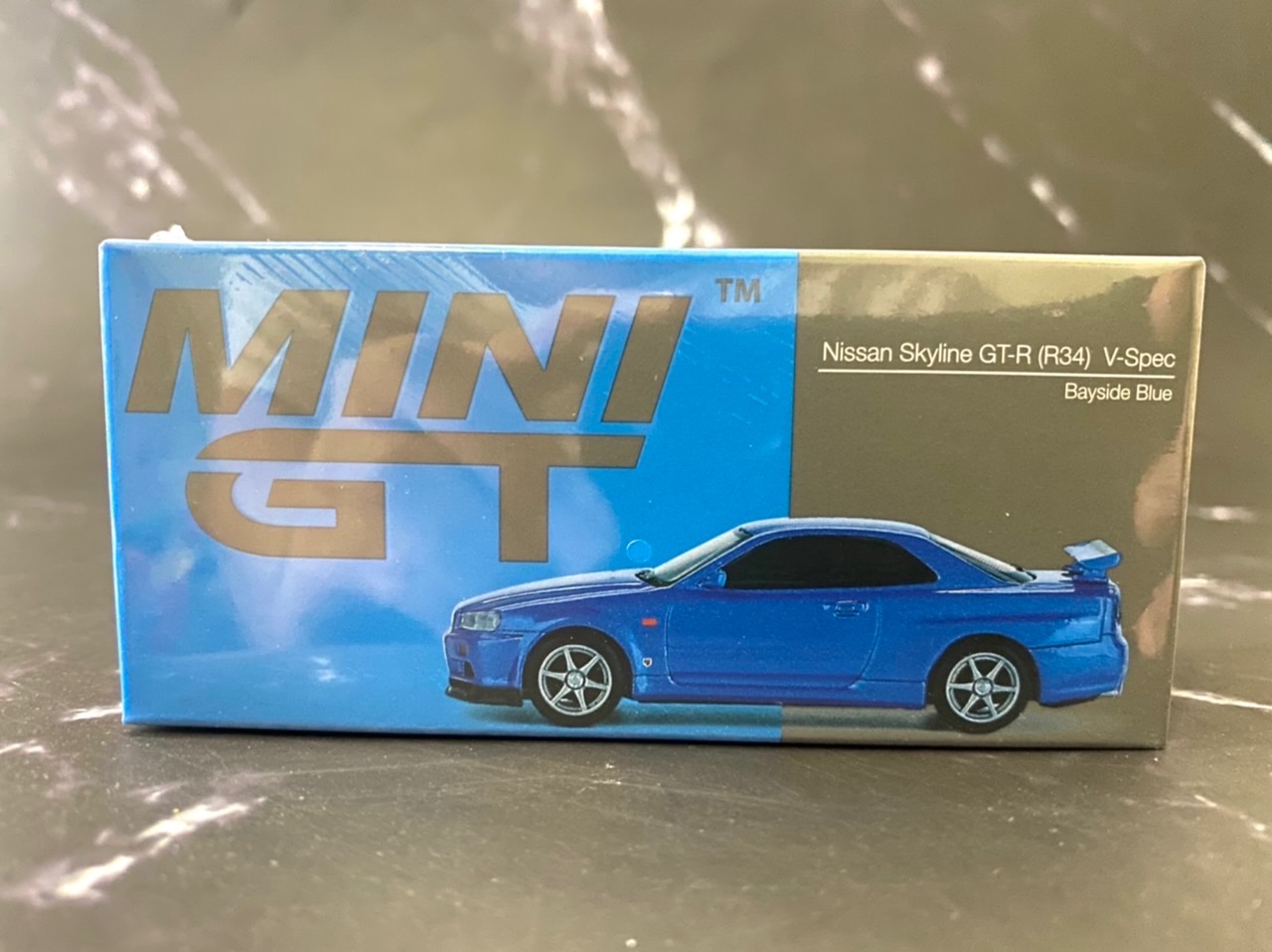 759 日產 Skyline GT-R R34 V-S-pec 海灣藍 右駕