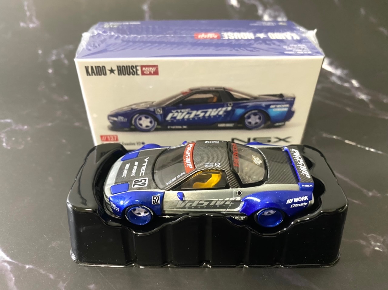 MINI GT KHMG137 本田 NSX Evasive V-2