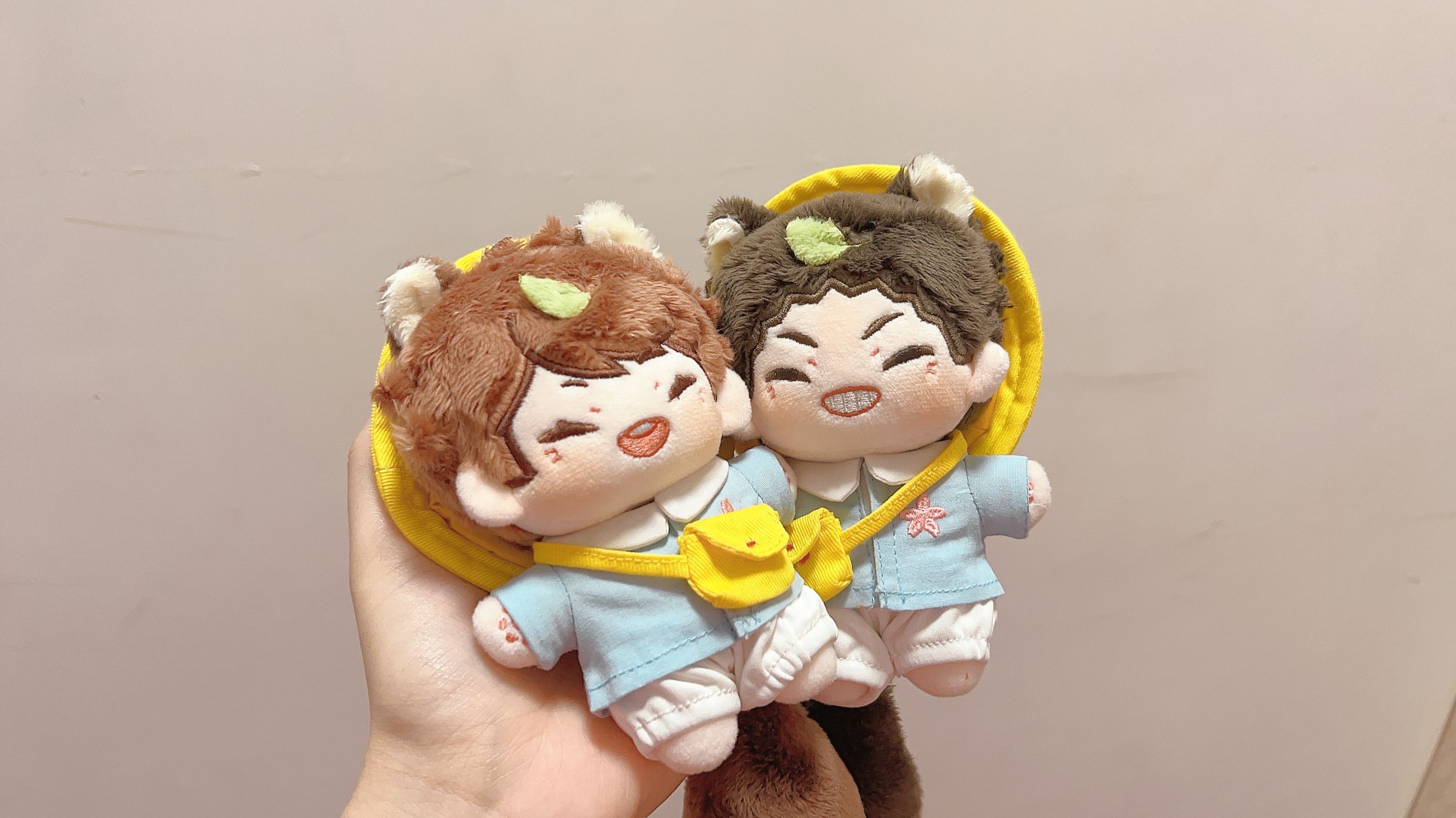 【近全新】及川+岩泉10cm棉花娃娃（同人）