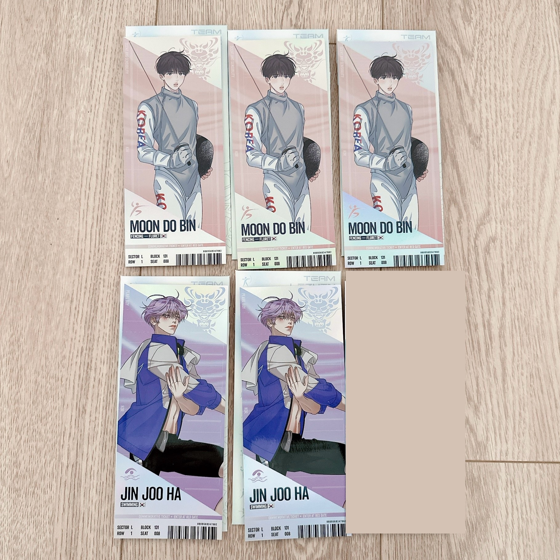 【韓漫】TEAM LEZHIN 鐳射票卡