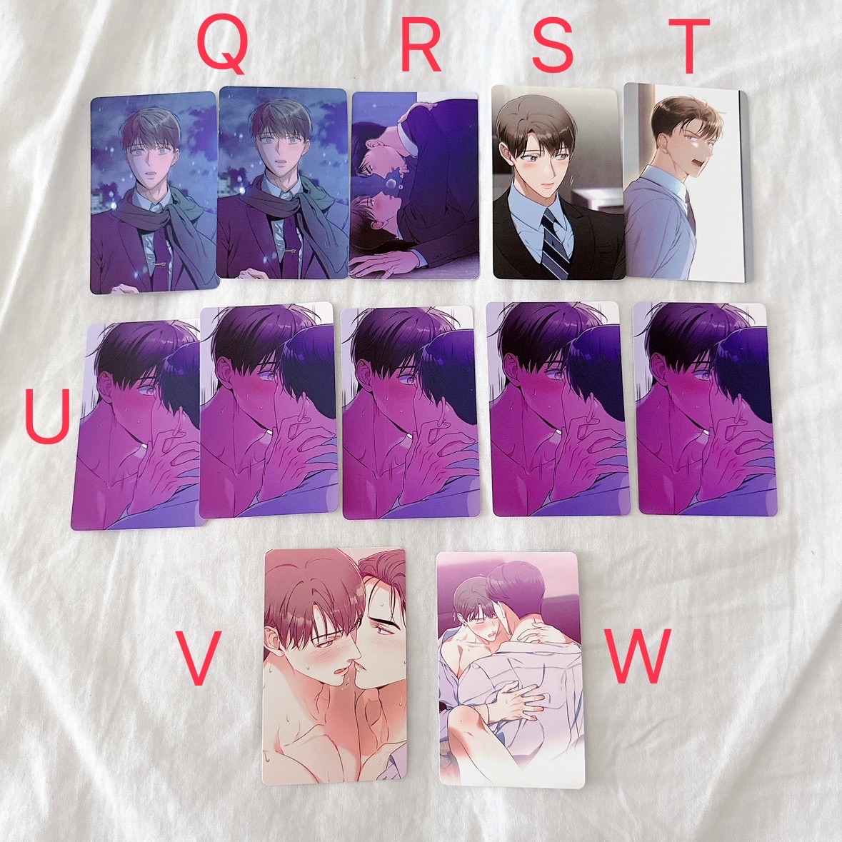 【韓漫】No Moral / Honey Trouble 隨機小卡 單售