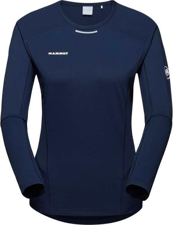 Mammut Aenergy FL Longsleeve 輕量抗菌長袖排汗衣 女款夜藍