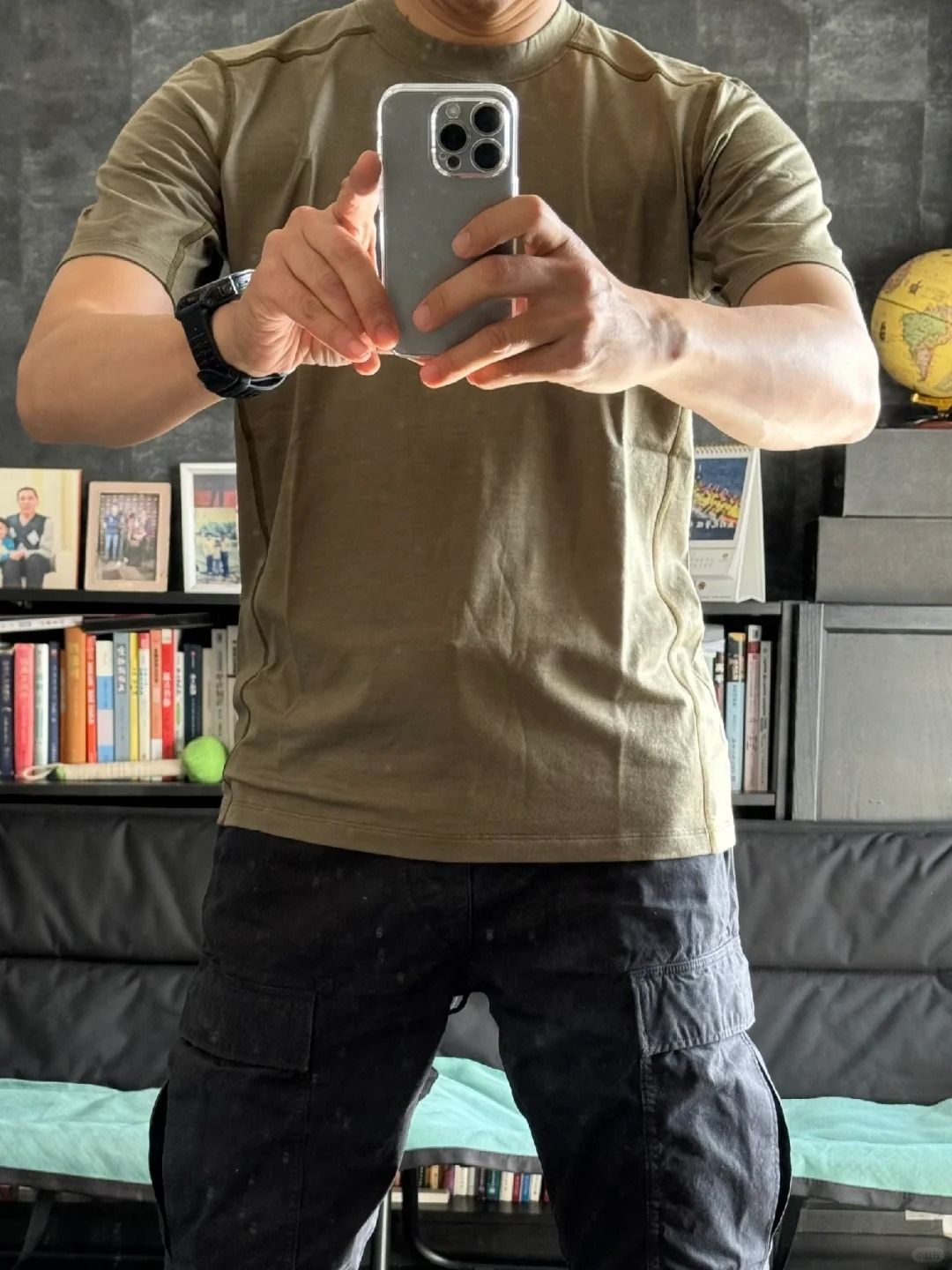 ArcTeryx COLD WX T-SHIRT AR - WOOL MEN’S 男款軍鳥AR羊毛短䄂