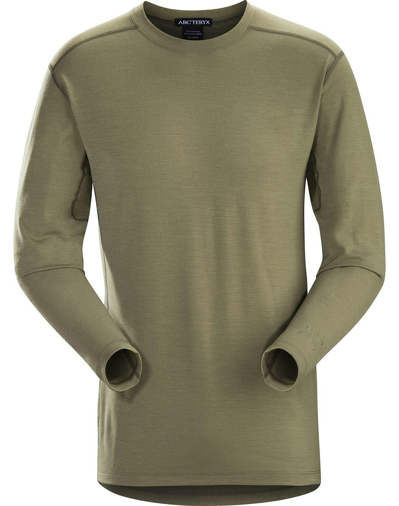 ArcTeryx COLD WX LS SHIRT AR - WOOL MEN’S 男款軍鳥AR羊毛長䄂