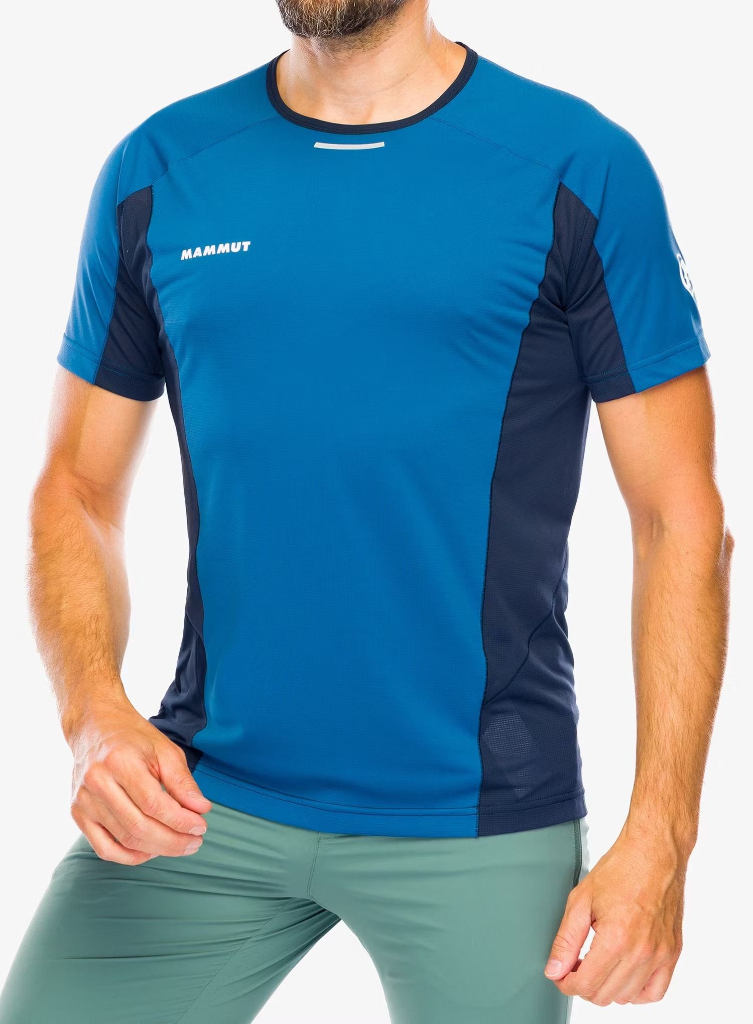 Mammut 長毛象Aenergy FL T-Shirt登山抗菌短袖排汗MVP衣 男款