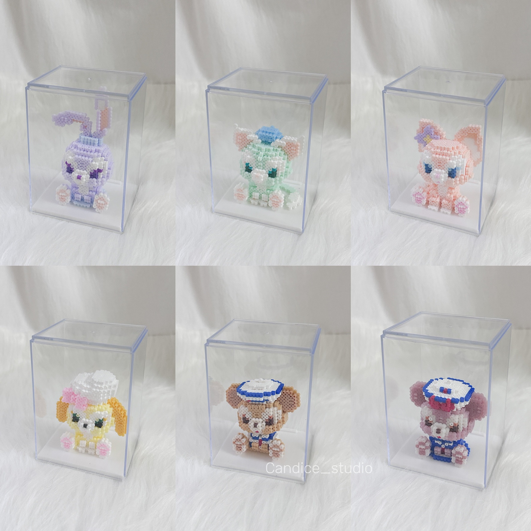 拼豆豆成品 網紅兔子🐰 生日禮物 送禮首選 女友禮物 閨蜜禮物 手工製造 史黛拉