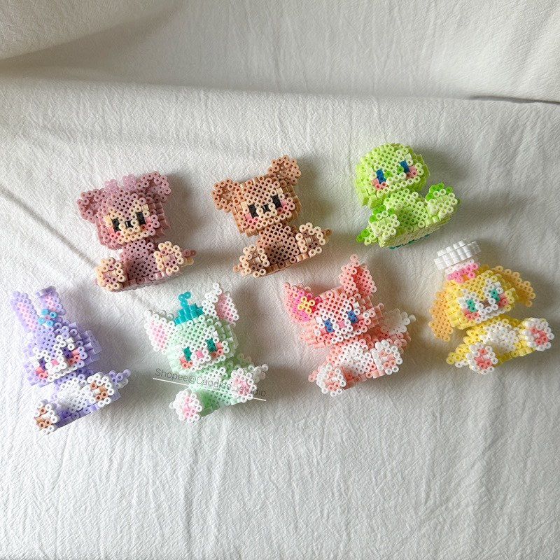 （立體）迪士尼七寶 網紅兔子 材料包 成品 手工製作 DIY