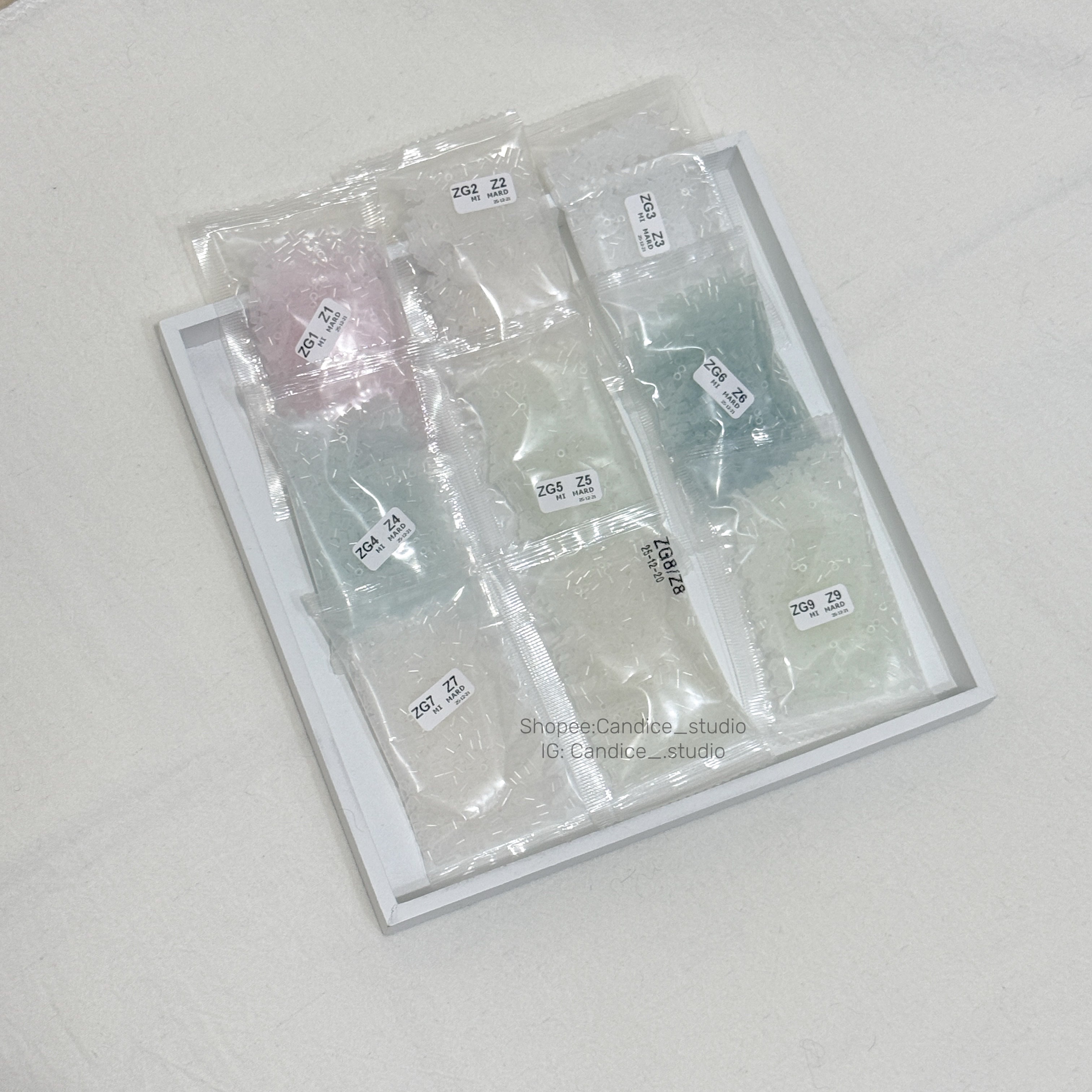 2.6mm豆子特殊色 溫變5、追光4、夜光9（少量現貨）