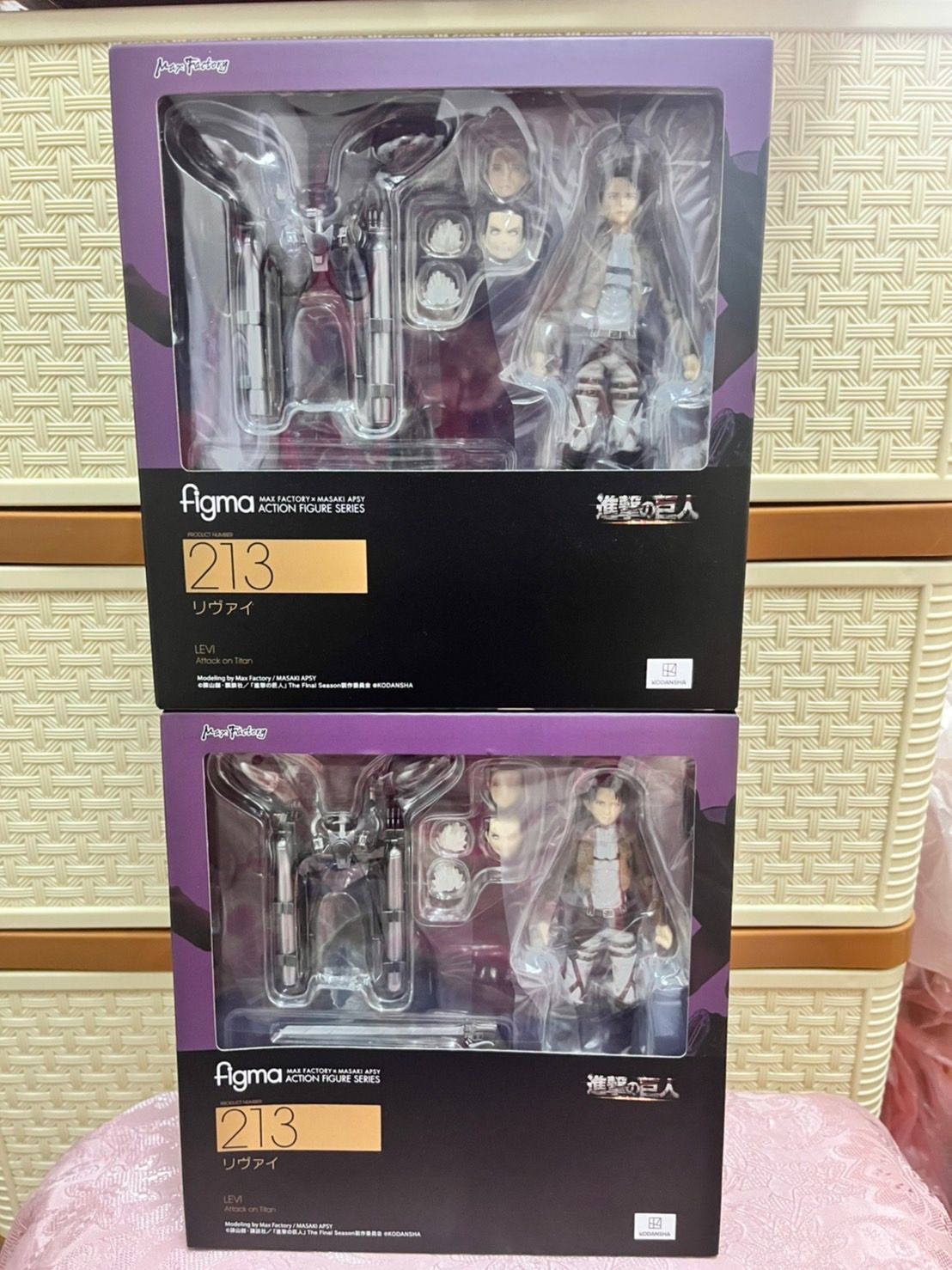 【進擊的巨人】Figma 艾爾文、里維