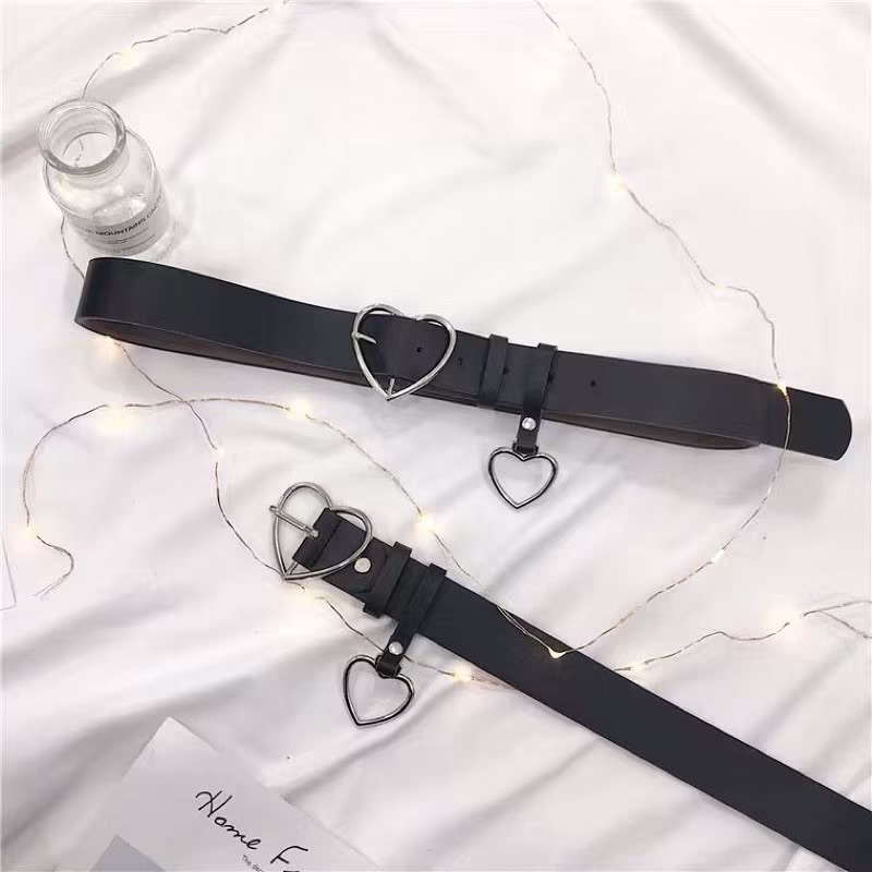 百搭少女必備愛心皮帶 #愛心掛環可拆