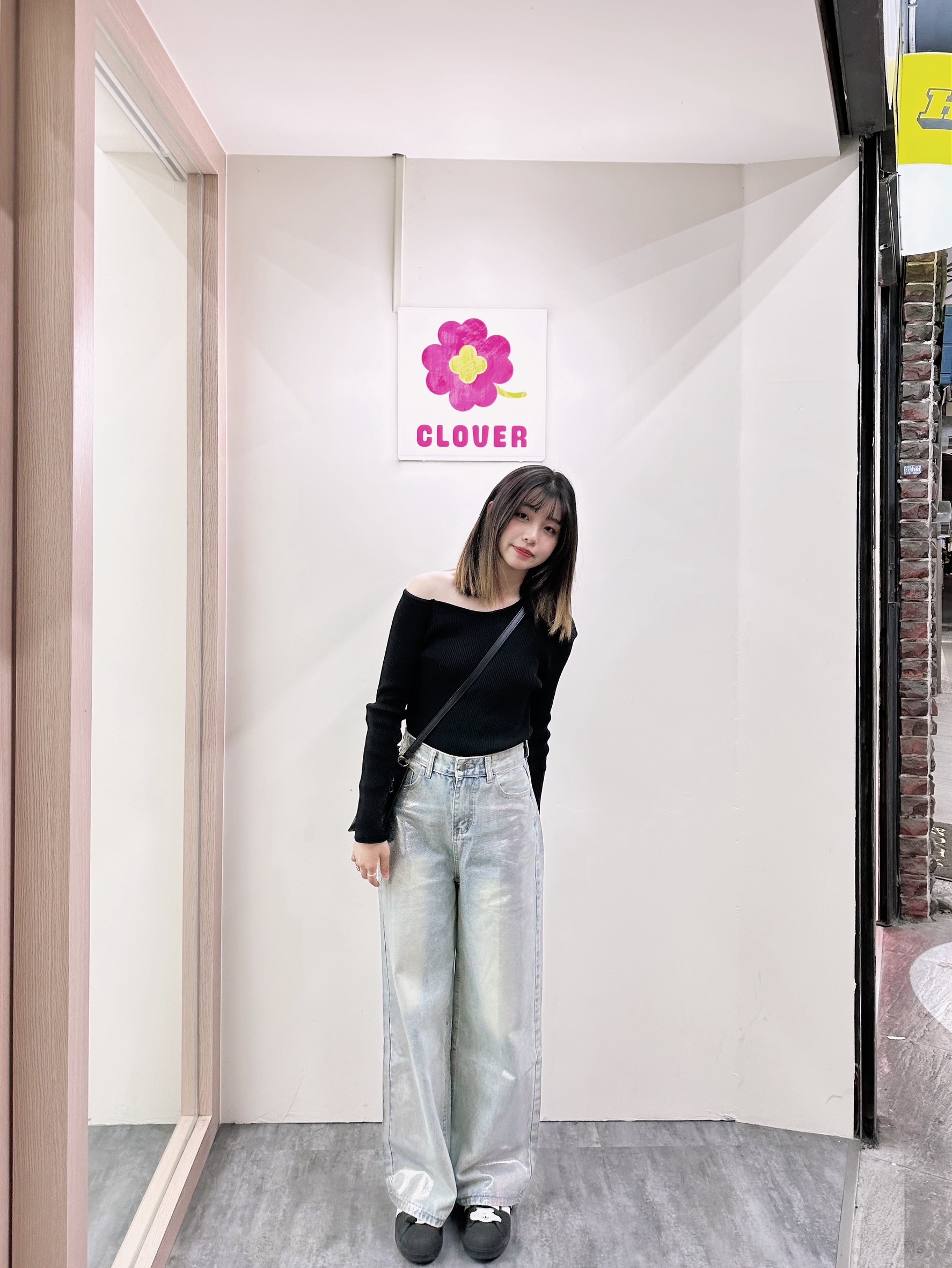 采婕♡燙銀牛仔褲