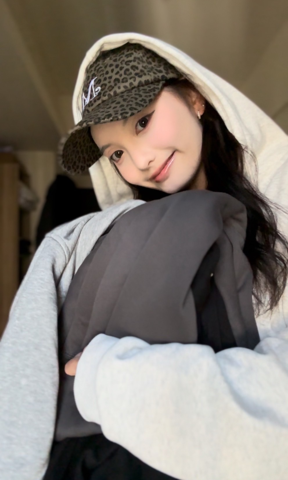 uu ♡ 素色百搭內刷毛連帽外套