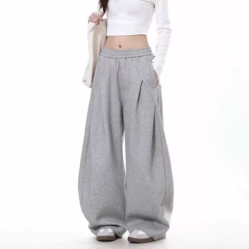 重磅結構彎刀棉褲