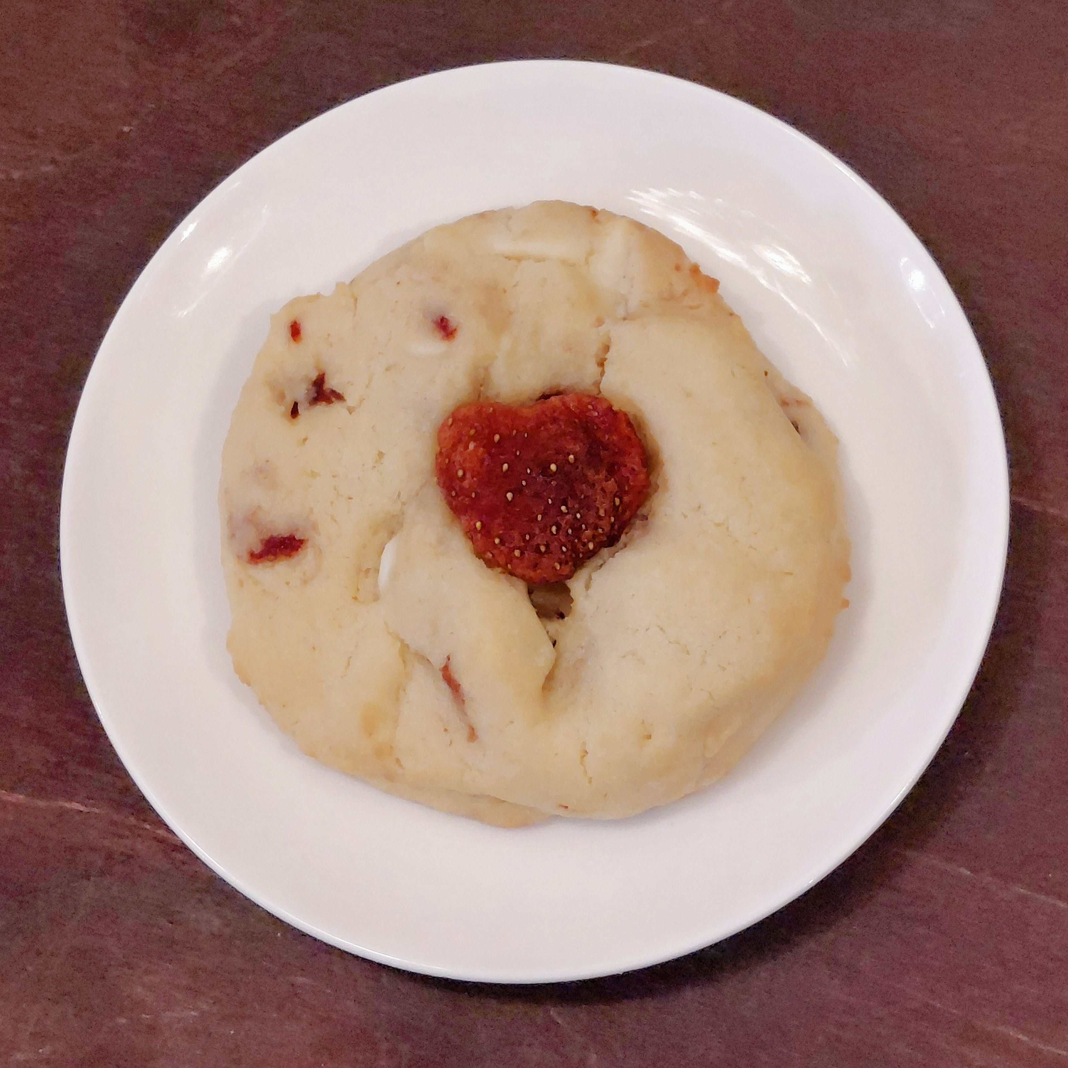 草莓白巧軟餅乾