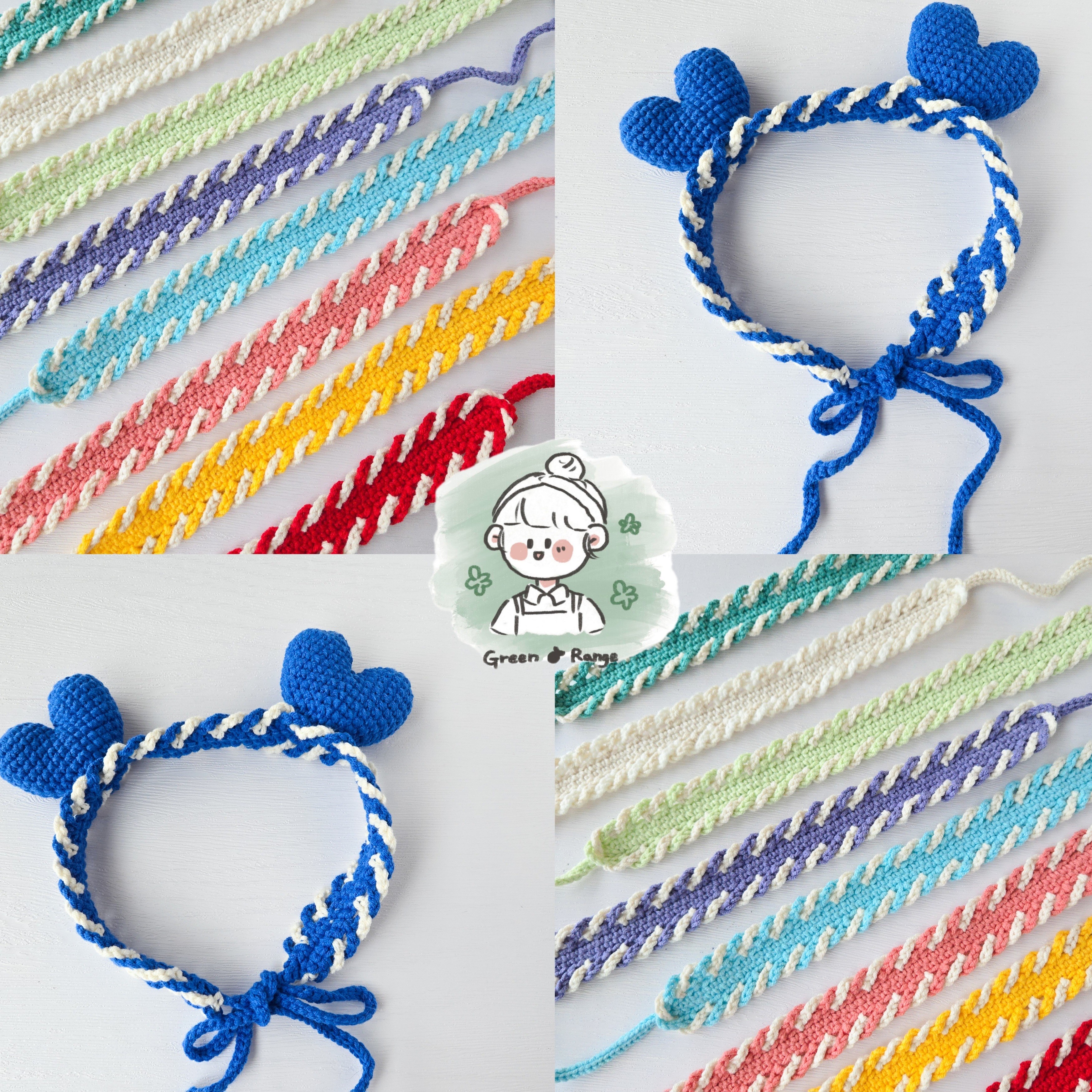 Twice 應援髮帶（含愛心裝飾）