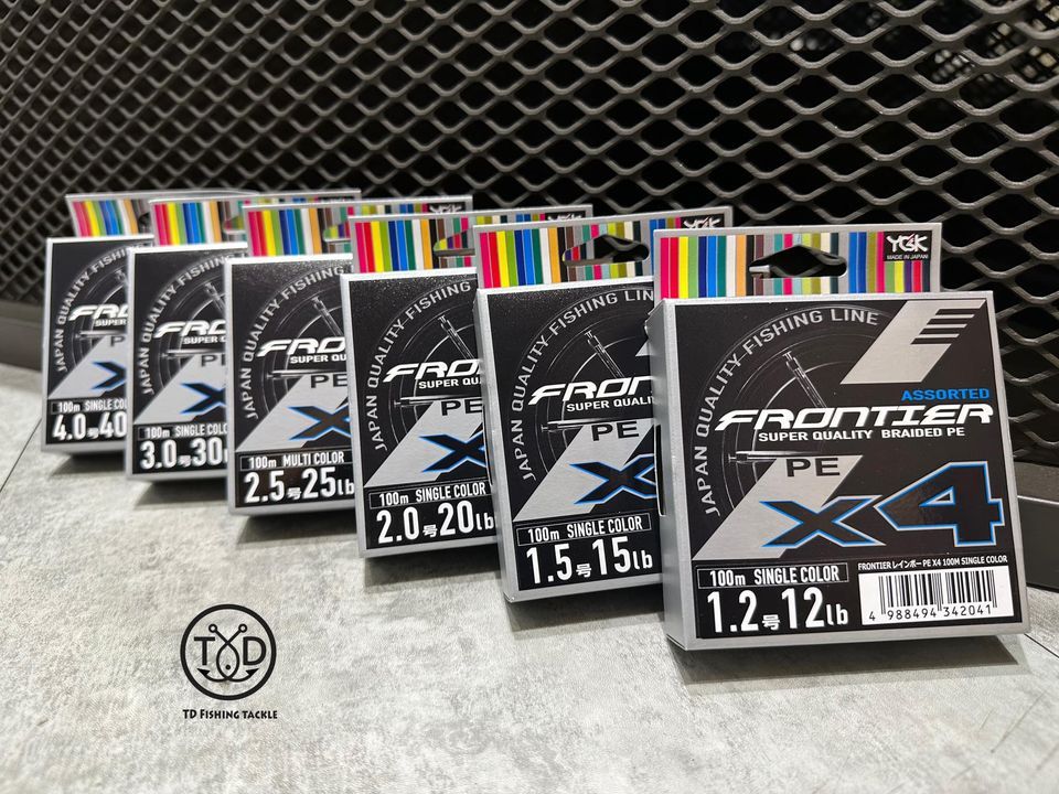 💢【 YGK FRONTIER X4 PE線 】