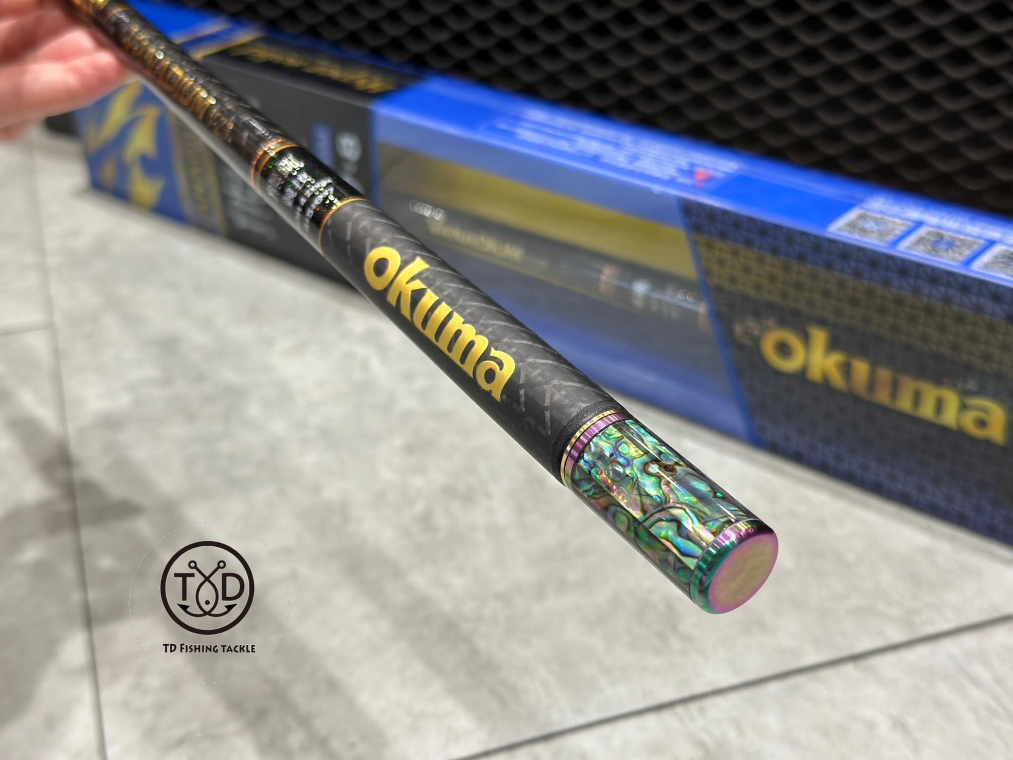 💢【 Okuma 熊羽92H / 熊釩93H 蝦竿 】