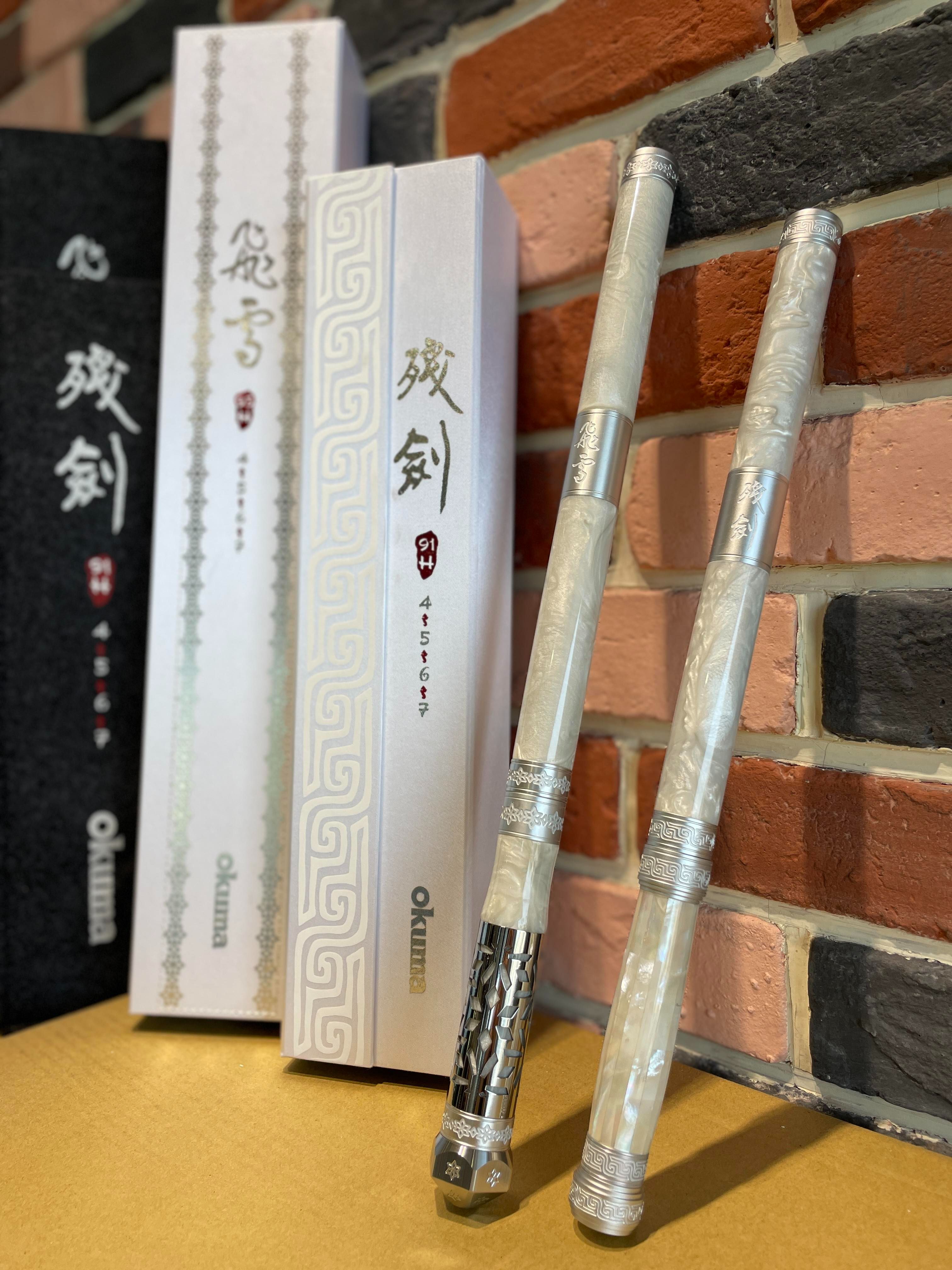 【OKUMA 殘劍 飛雪 釣蝦竿 情侶對竿 龜毛拔拔推薦】