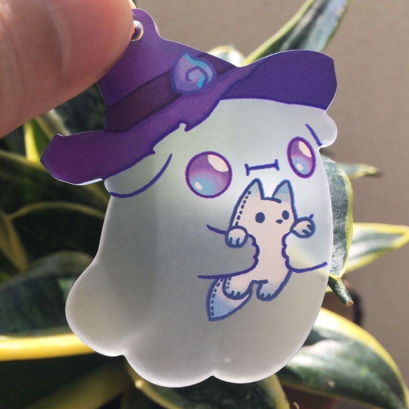 魔法小幽靈壓克力吊飾