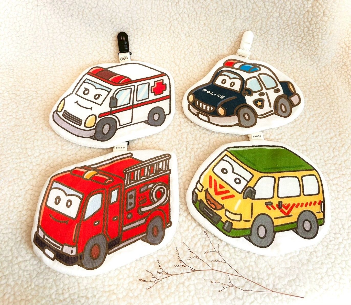 車車系列手帕巾 （NEW!）