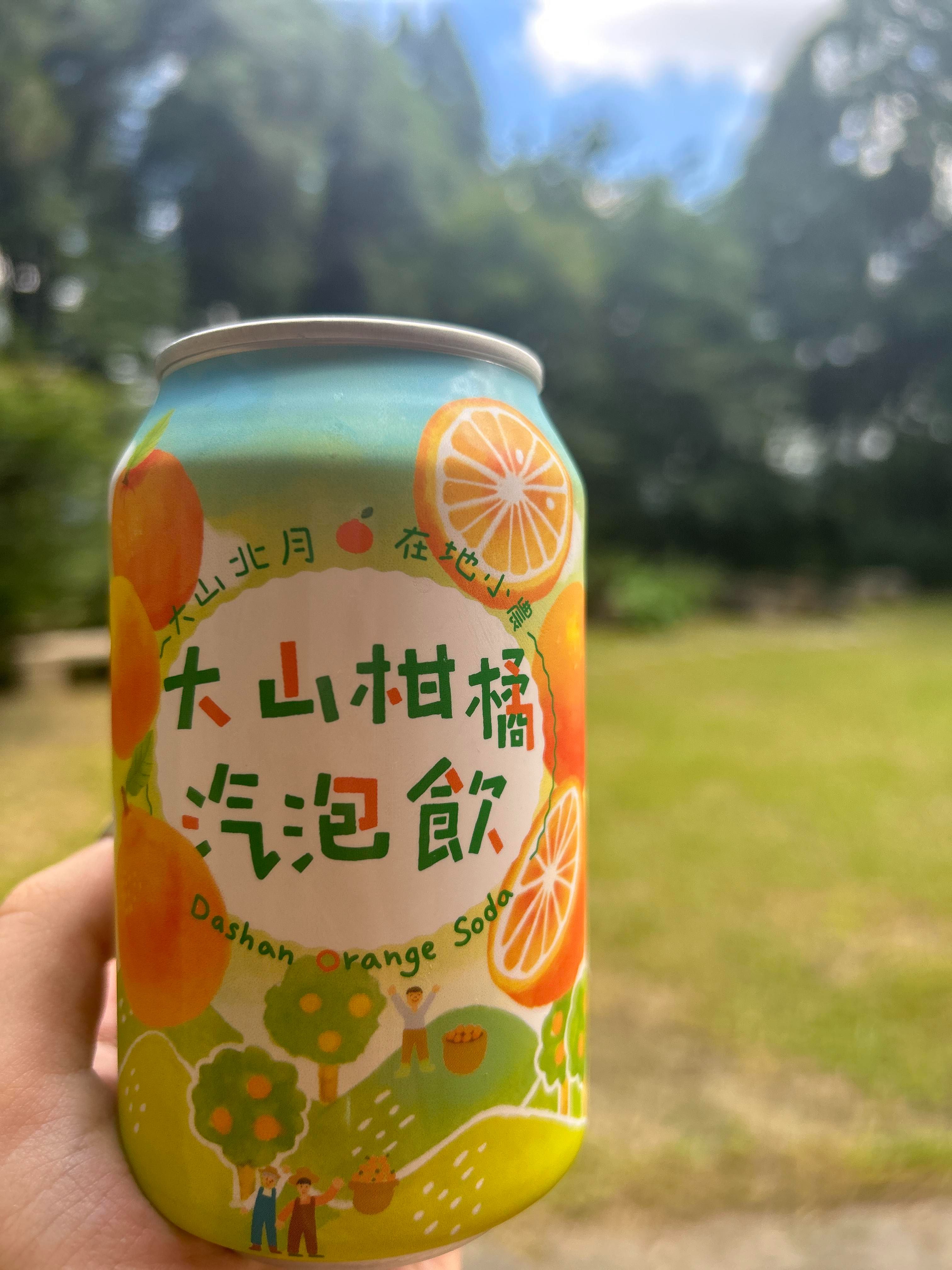 大山柑橘氣泡飲 單瓶