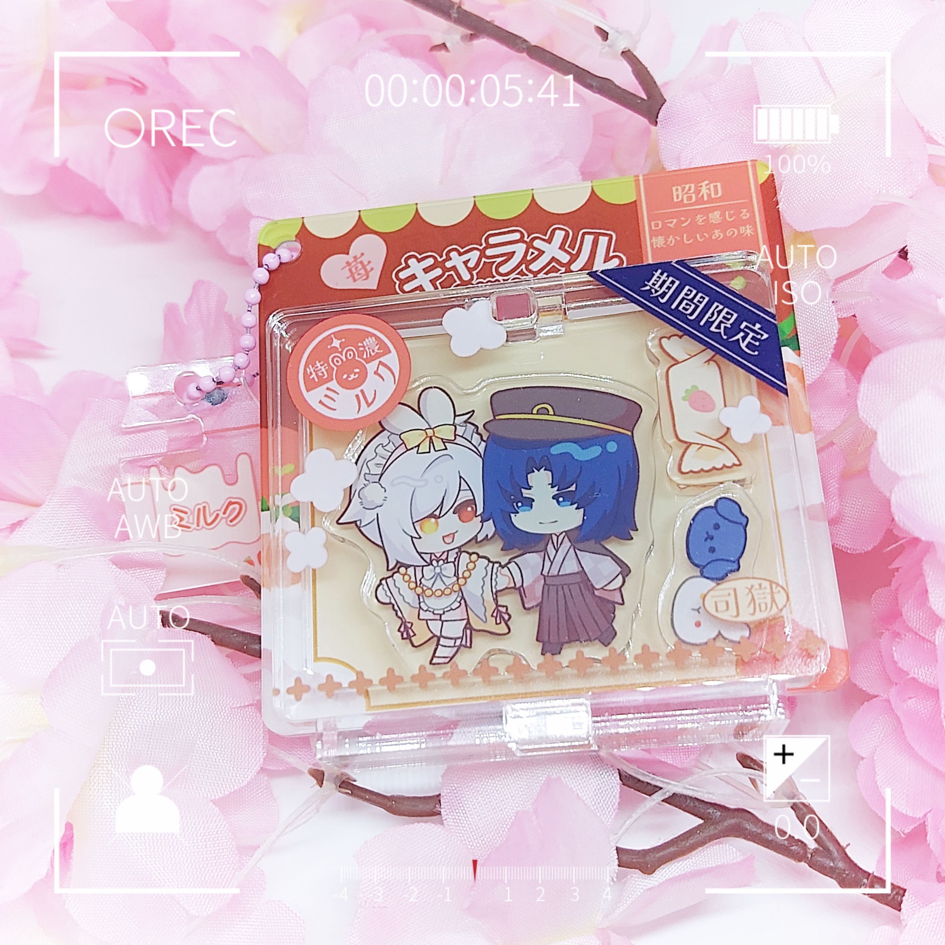 【草莓牛奶糖】壓克力拼裝盒玩