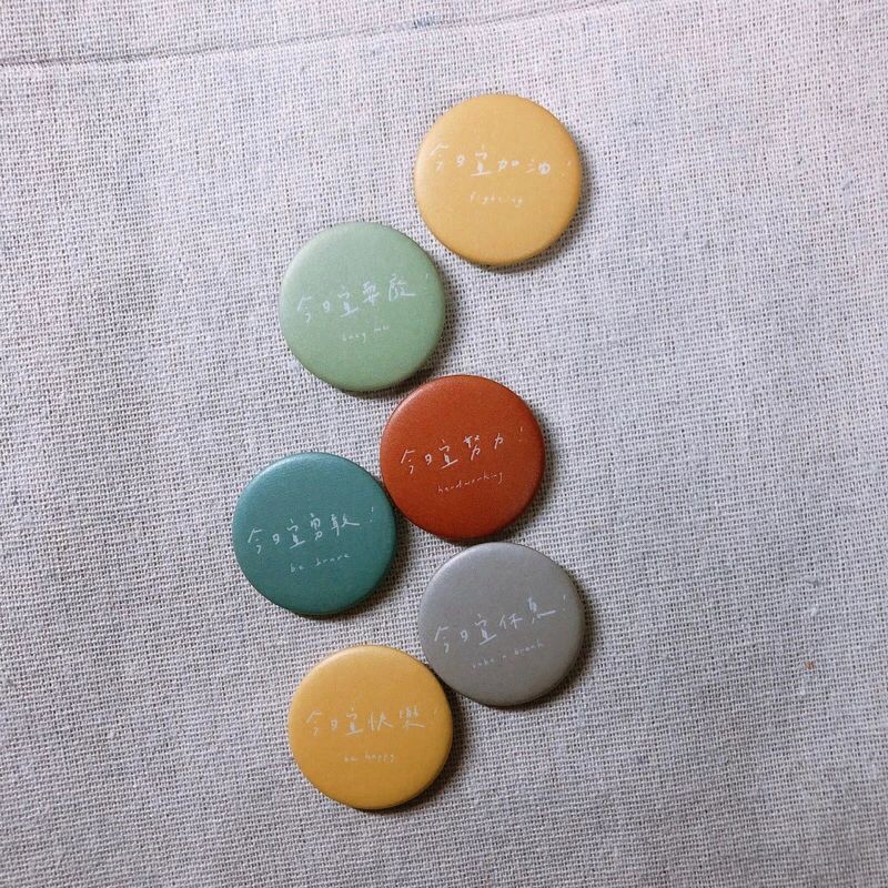 三日揖-今日宜___ 32mm徽章