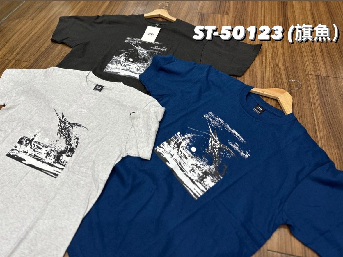 【 Daiwa ST-50123 （旗魚）歐美版 棉T 】