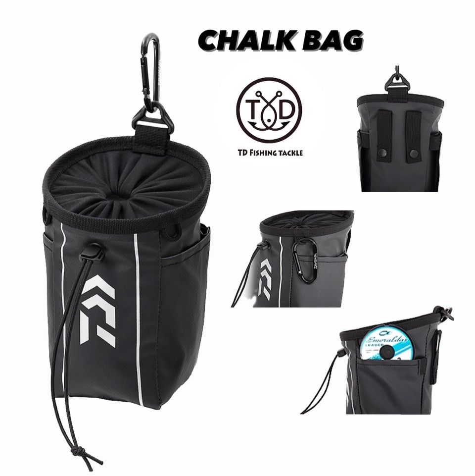 💢【DAIWA CHALK BAG 收納袋 零件小物收納包 防潑水小包】