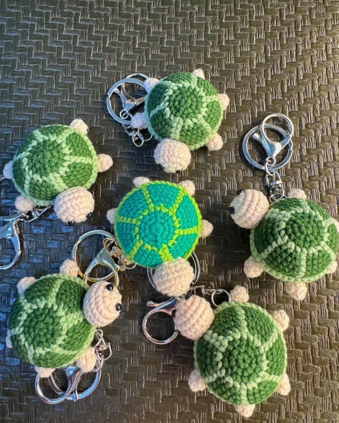 手工編織龜鑰匙扣