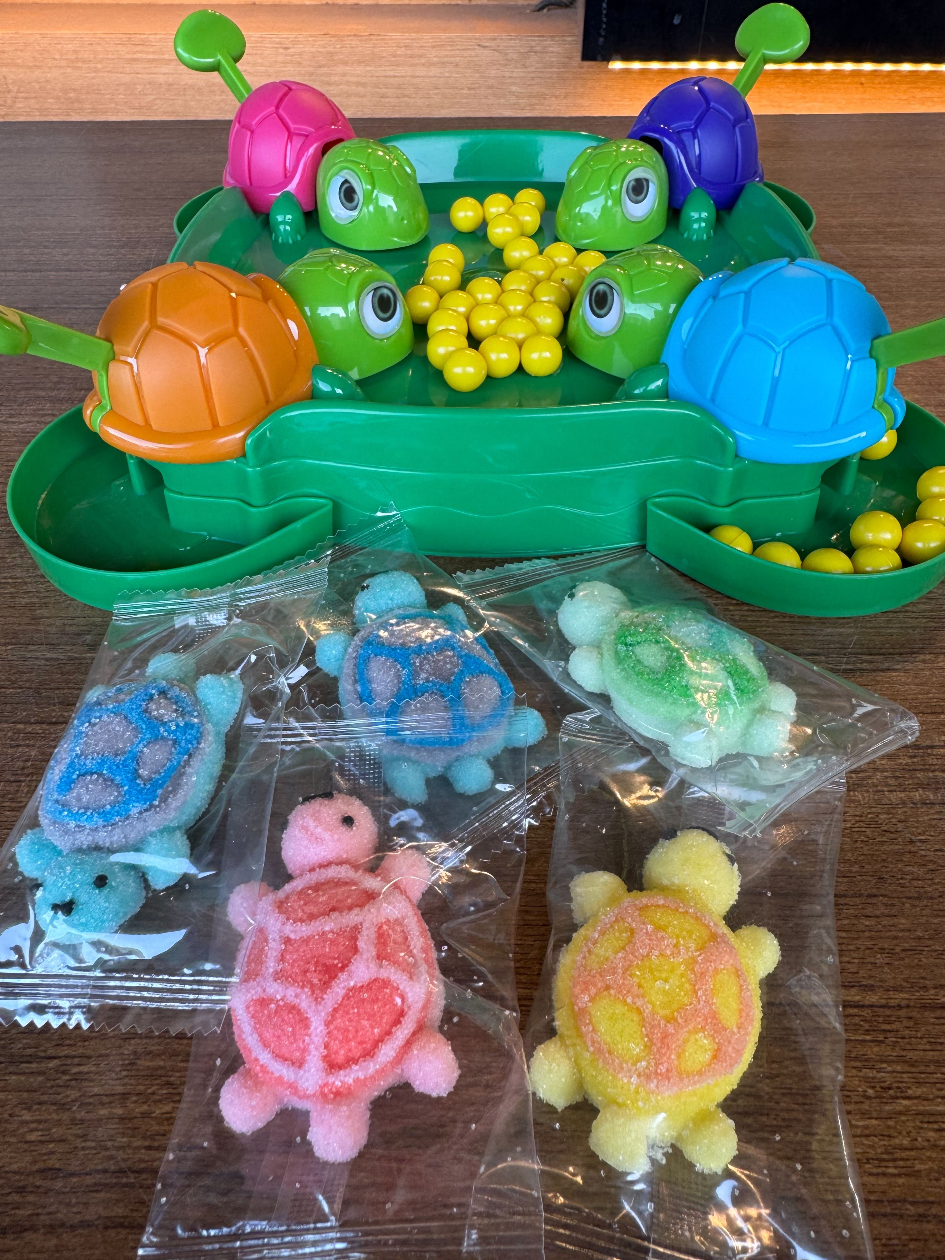 烏龜搶蛋食玩桌遊組