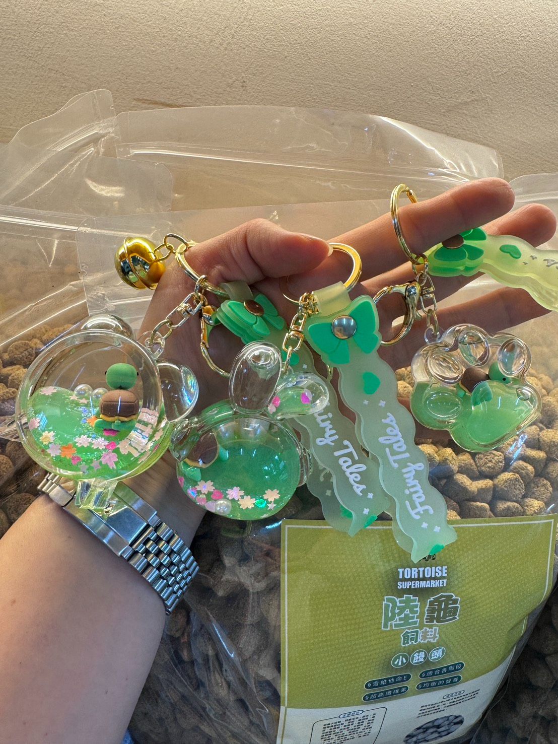 壓克力流動鑰匙扣