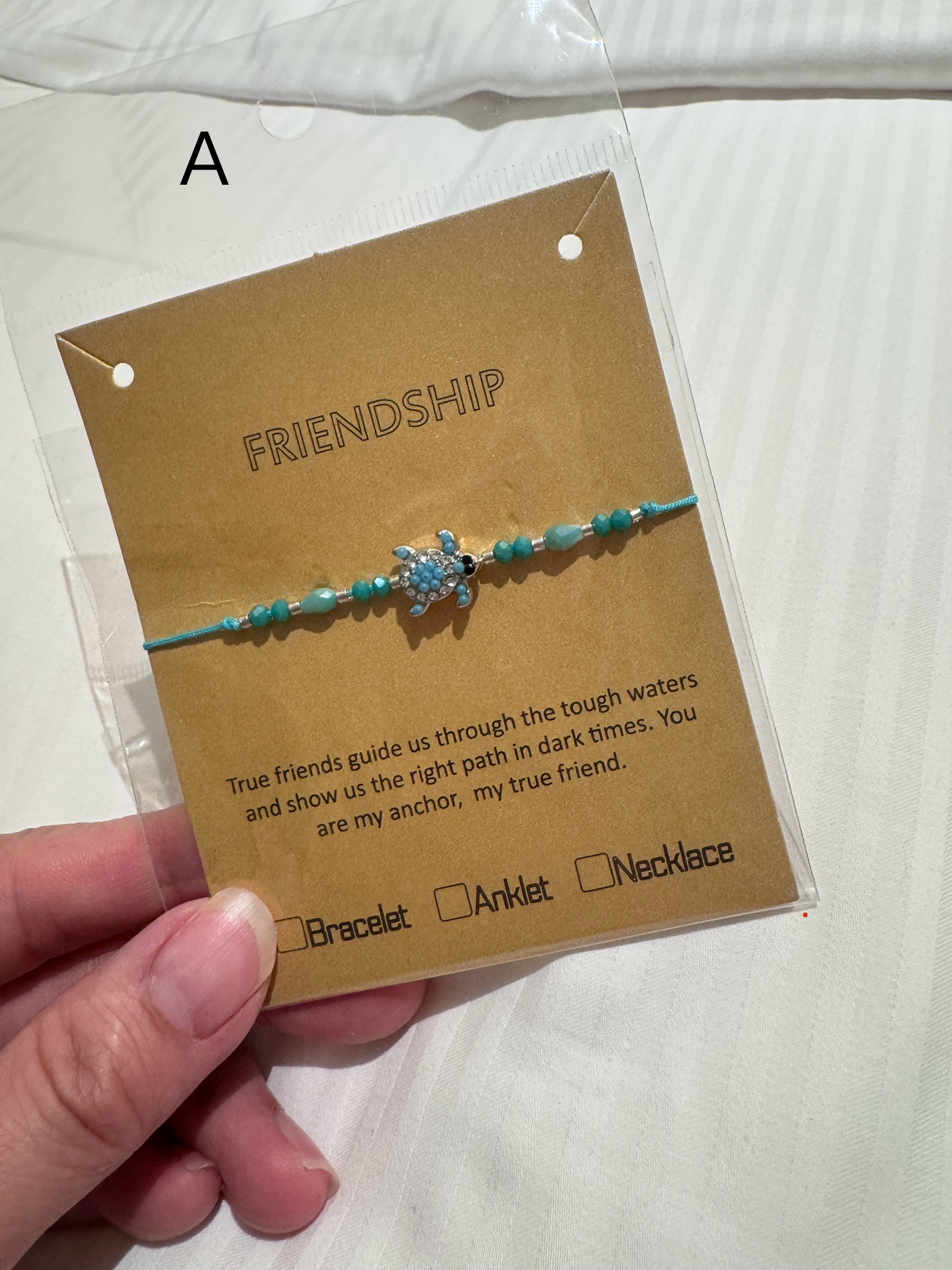 曼谷限定・幸運海龜手鏈