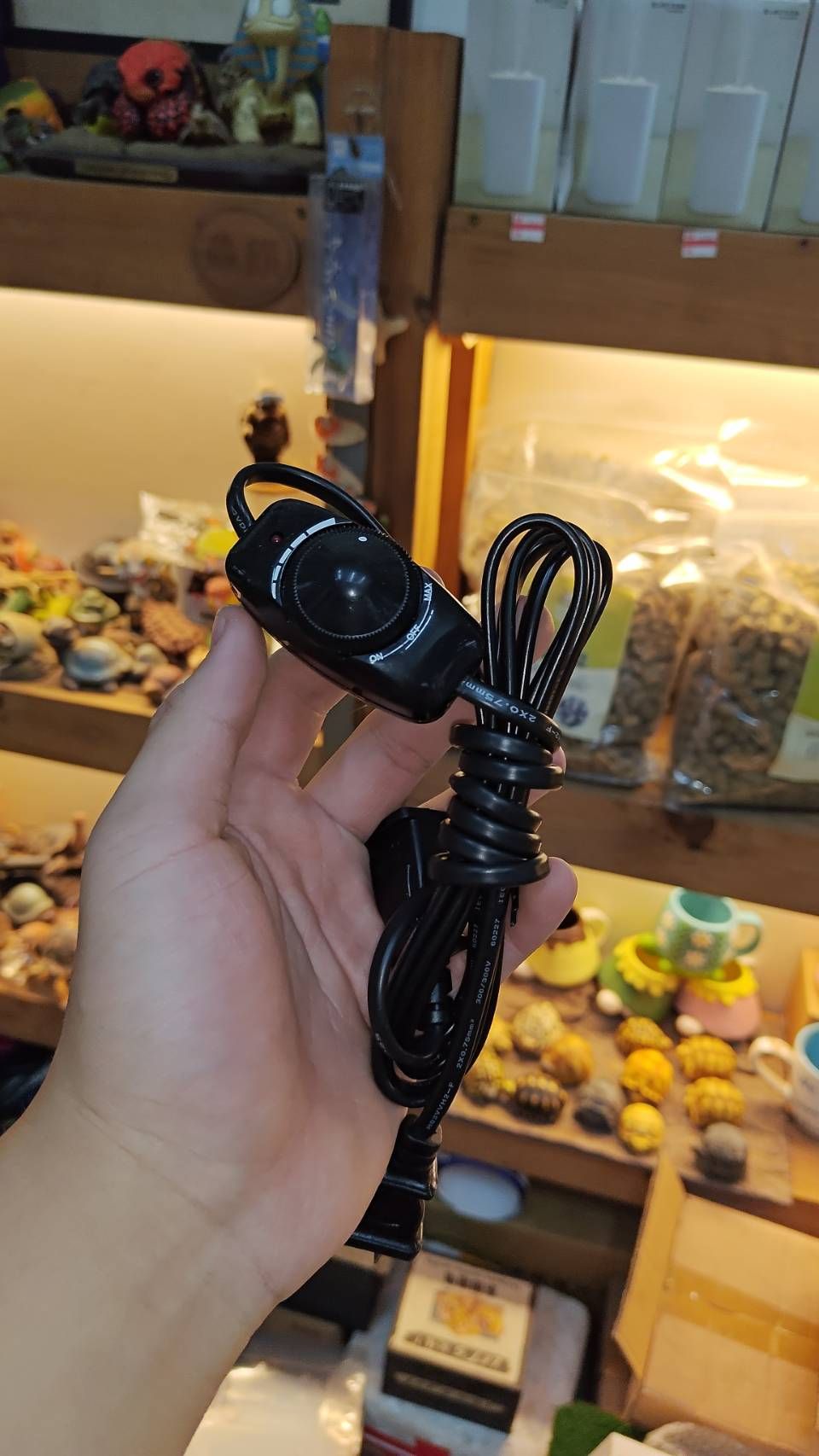 調節線（可使用於燈泡加熱墊）陶瓷燈 全光譜燈泡不建議使用