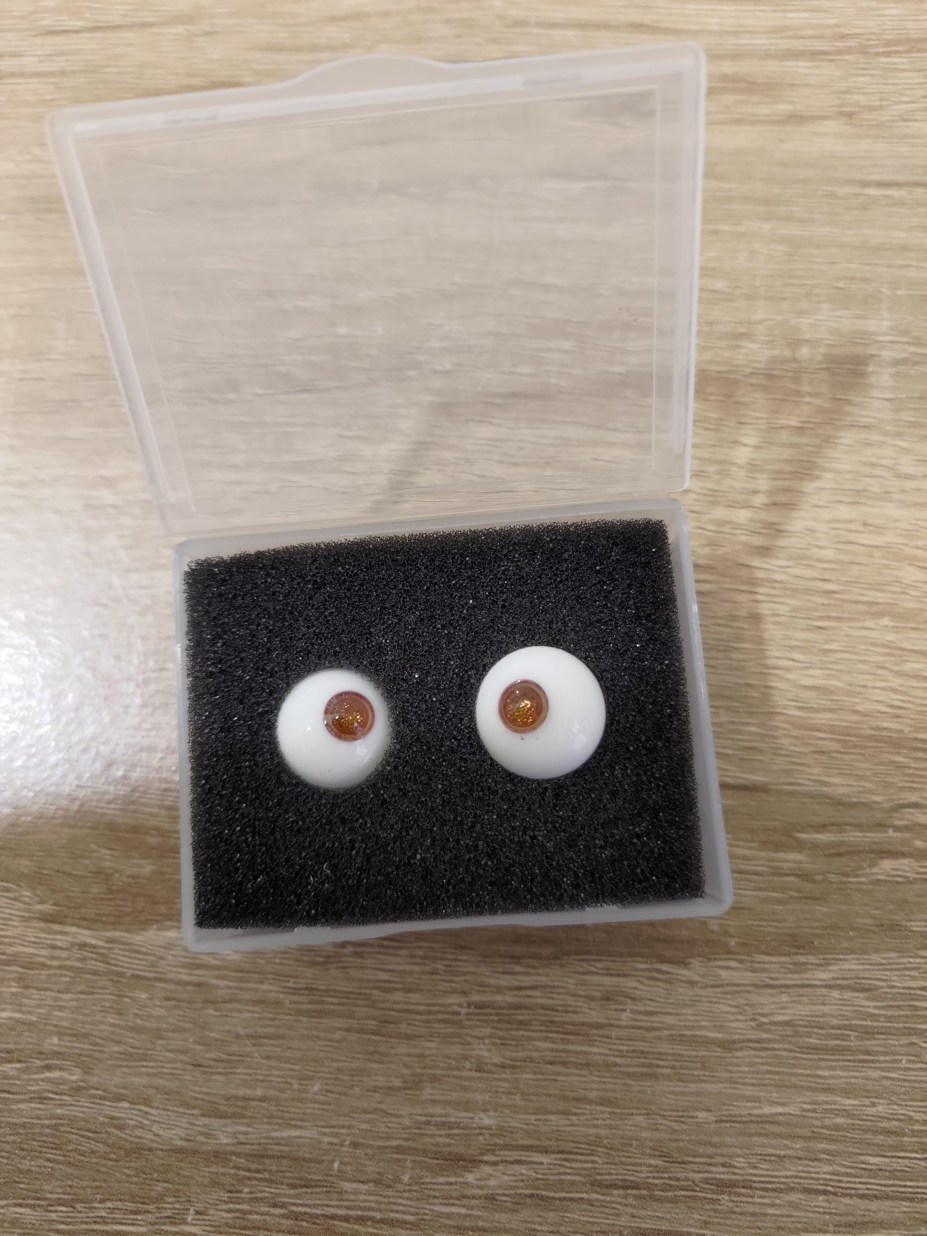 14mm玻璃眼 小虹膜5mm