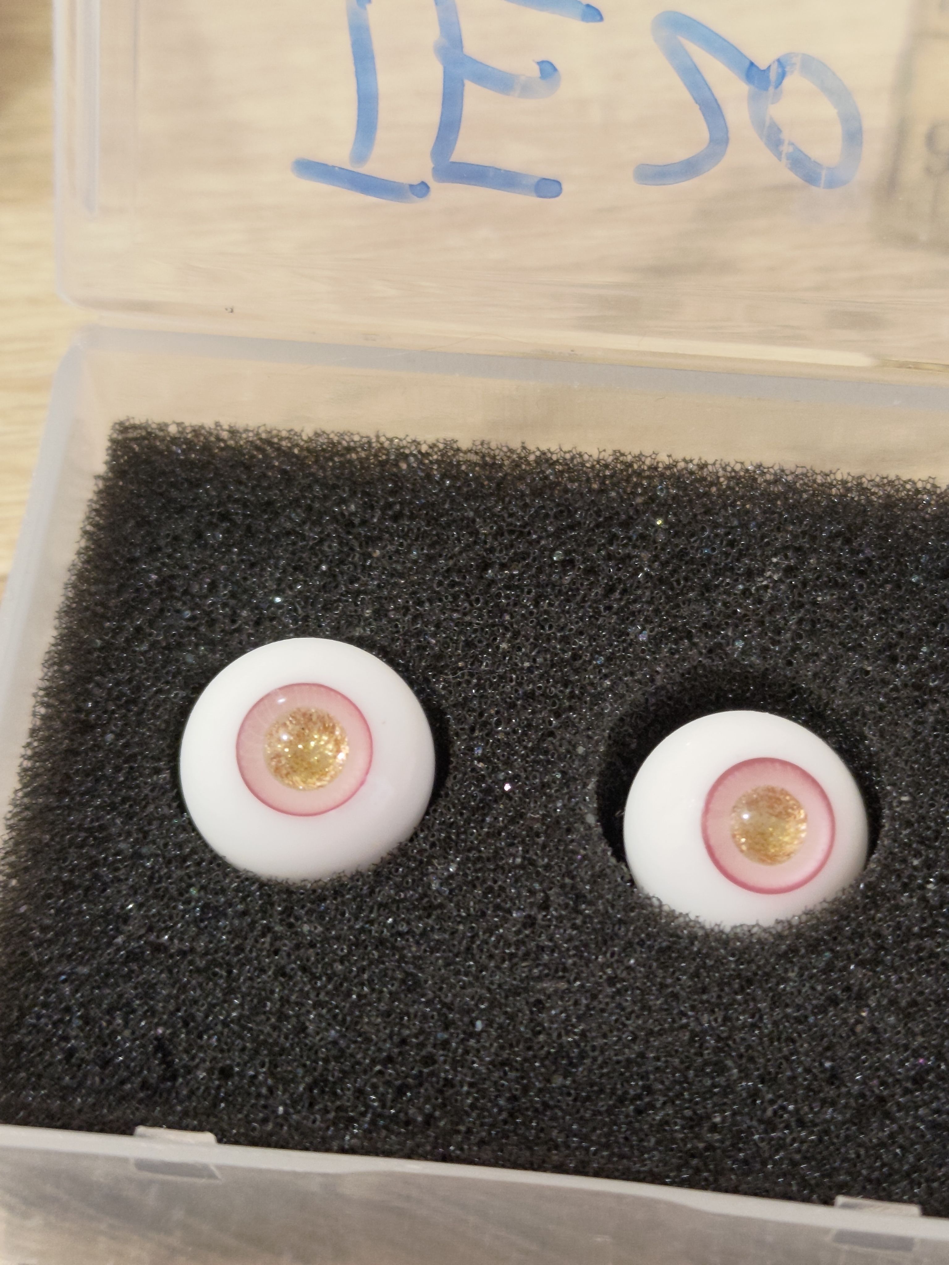 ［BJD-玻璃眼］12MM一般虹膜＆小虹膜 ，虹膜請看說明，不附眼珠盒。