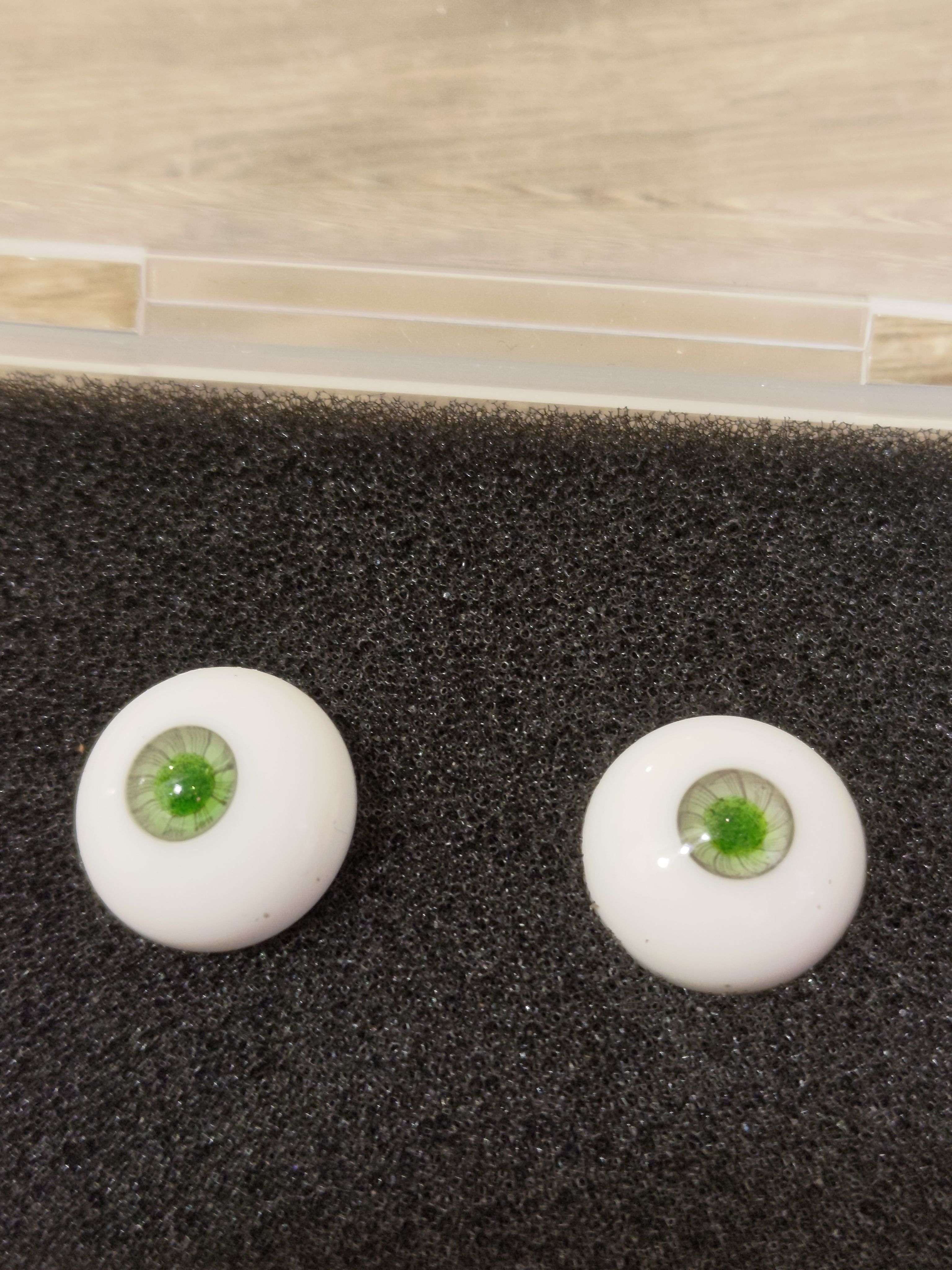 ［BJD-玻璃眼］14MM一般虹膜＆小虹膜 ，虹膜請看說明，不附眼珠盒。