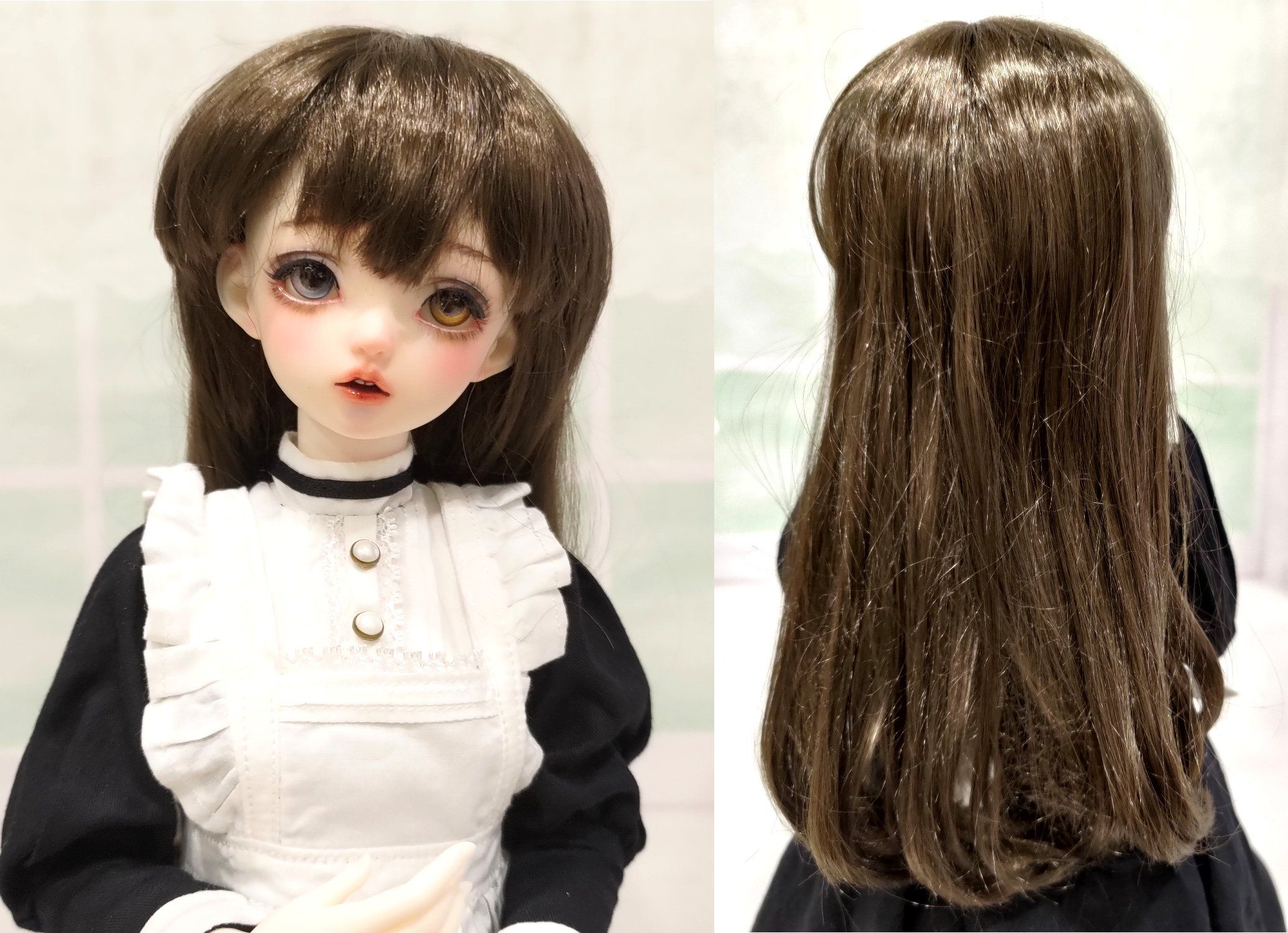 ［BJD娃髮］7-8 inch，1/4bjd適用 （材質請看說明）