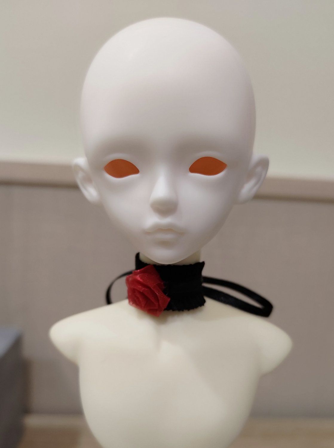 ［里親BJD-4分單頭］畫境社 斯嘉蒂，牡丹白，無妝，有證，全新無妝史