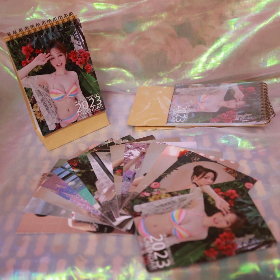 虹伶2023寫真月曆