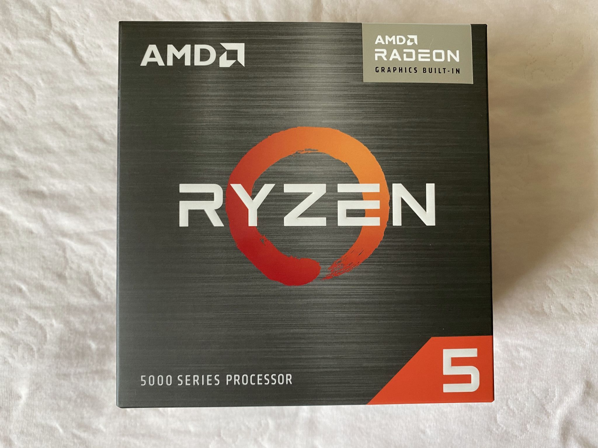 全新未拆 AMD Ryzen 5 5500GT 威健公司貨 有內顯 三年保固中