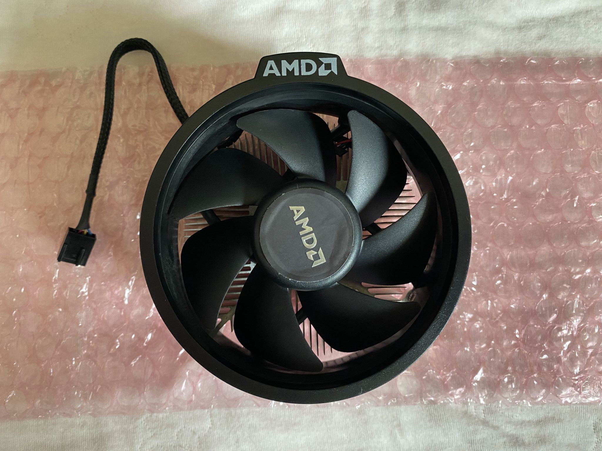 AMD 原廠 CPU散熱器 風扇 AM4 AM5（2）