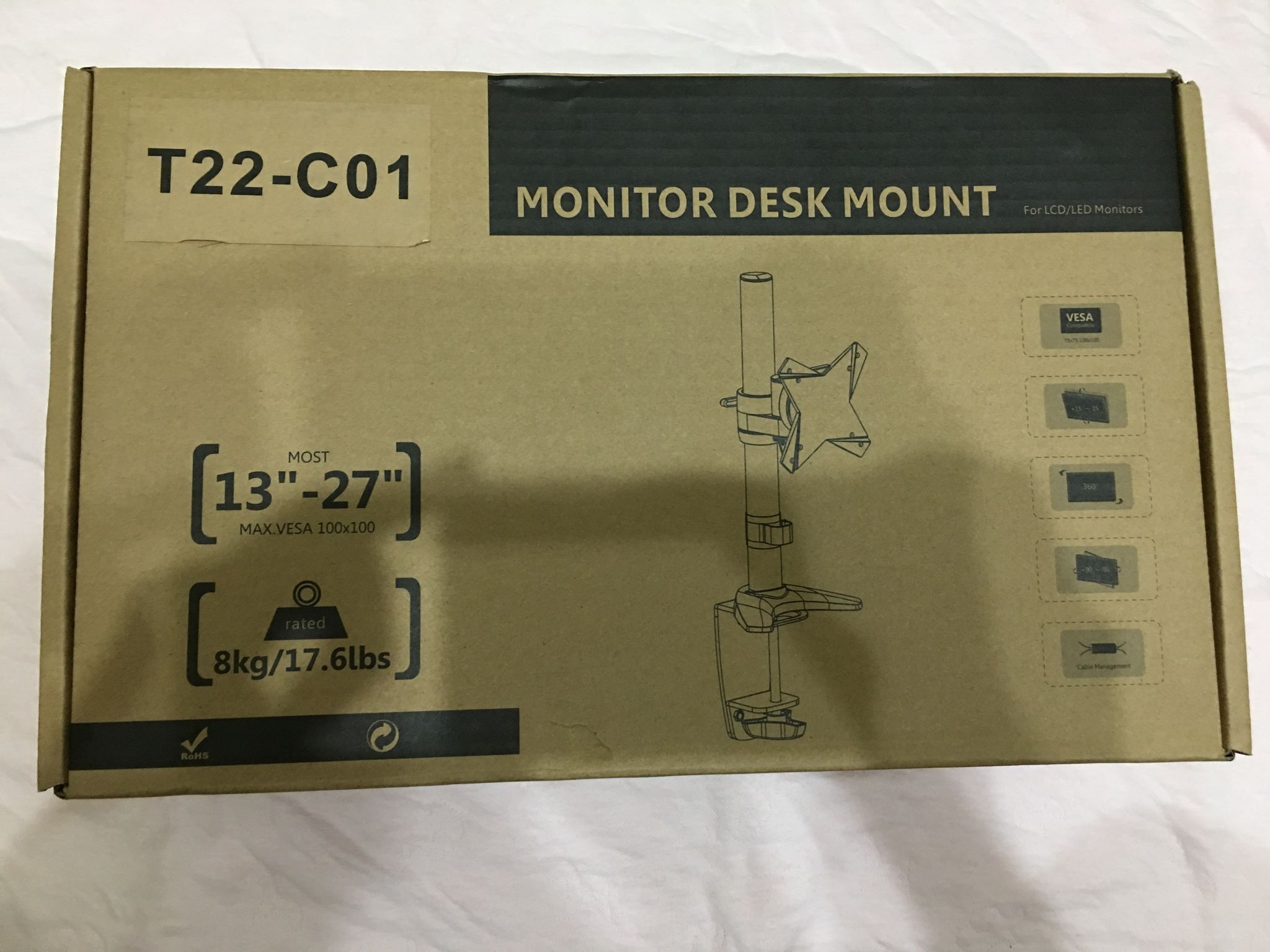 全新 快樂壁掛架  T22-C01 LCD 壁掛架
