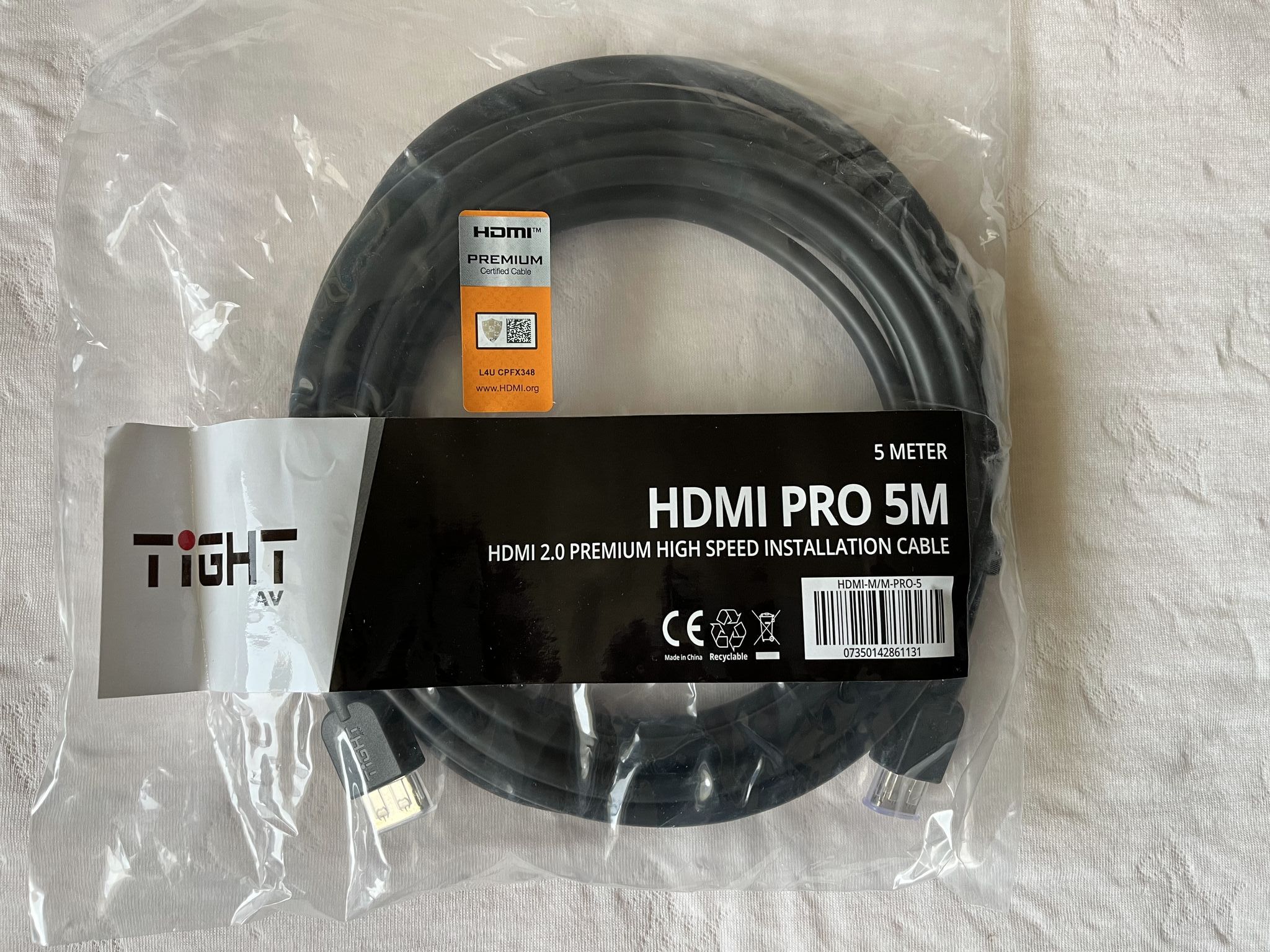 全新 HDMI 2.0 螢幕傳輸線 影音傳輸線 5米