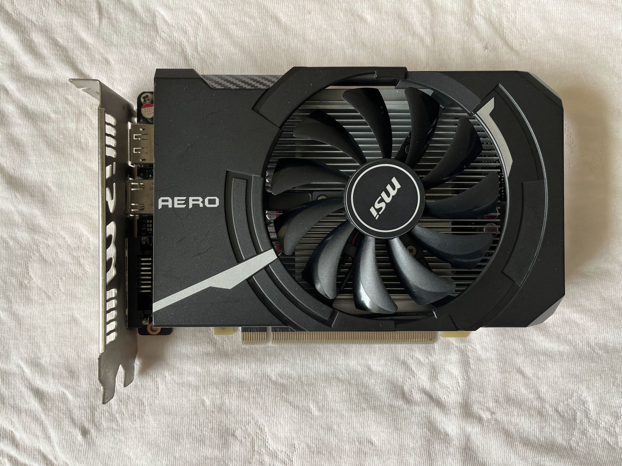 微星 MSI NVIDIA GeForce GTX 1050 免插電