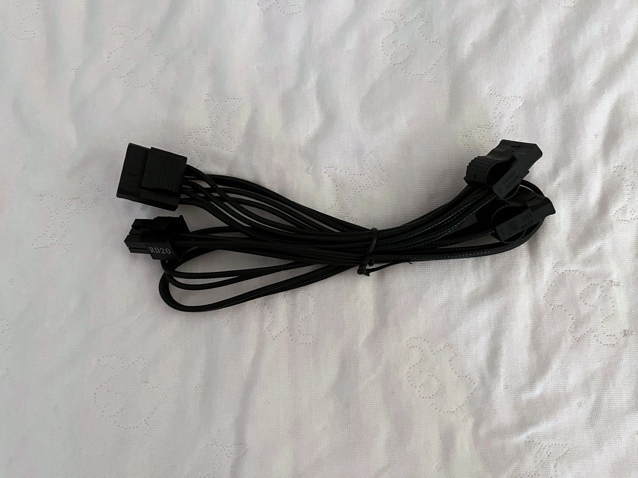 全新 海韻 SeaSonic 電源供應器 原廠 模組線 壓紋線 大4P （RD20）