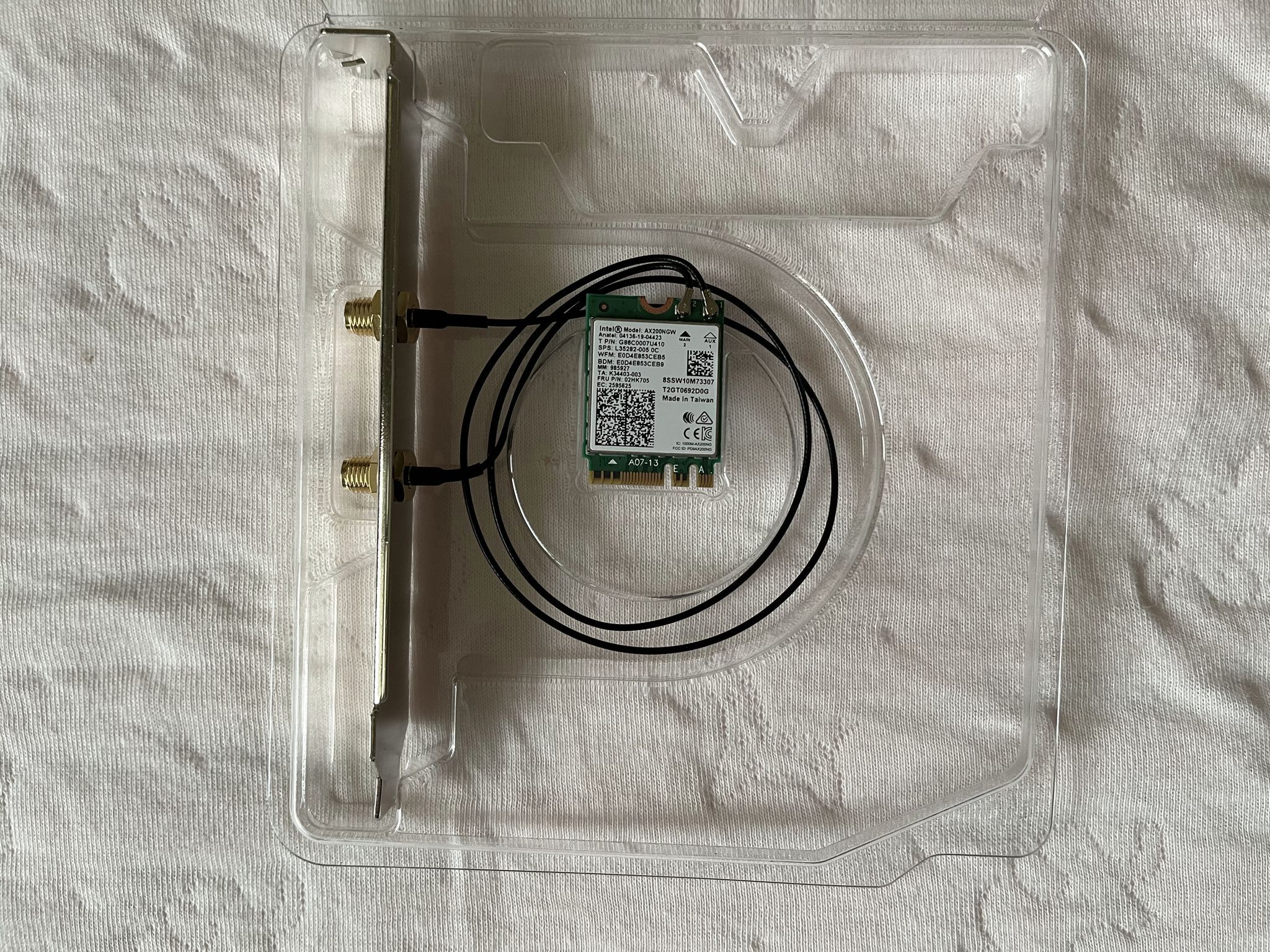 intel 無線網卡 AX200