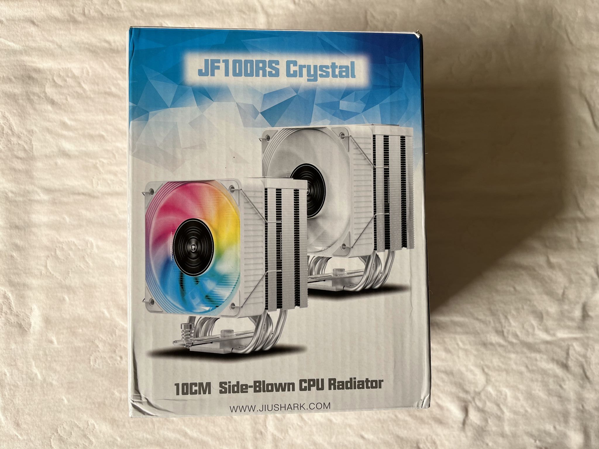 全新 九鯊 JIUSHARK JF100RS 白色 無光版 CPU散熱器