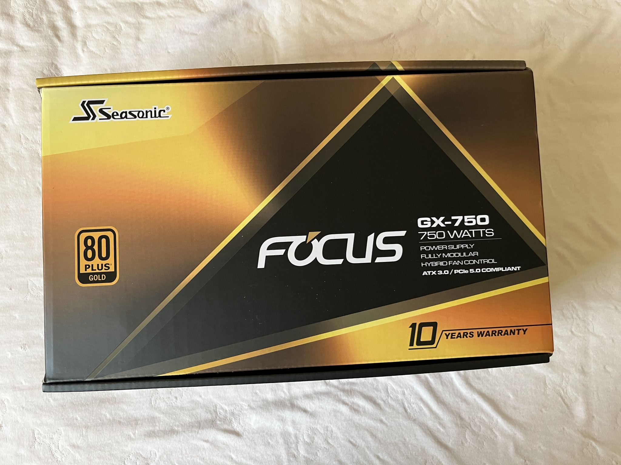 Seasonic 海韻 FOCUS GX-750 ATX3.0 750W 電源供應器