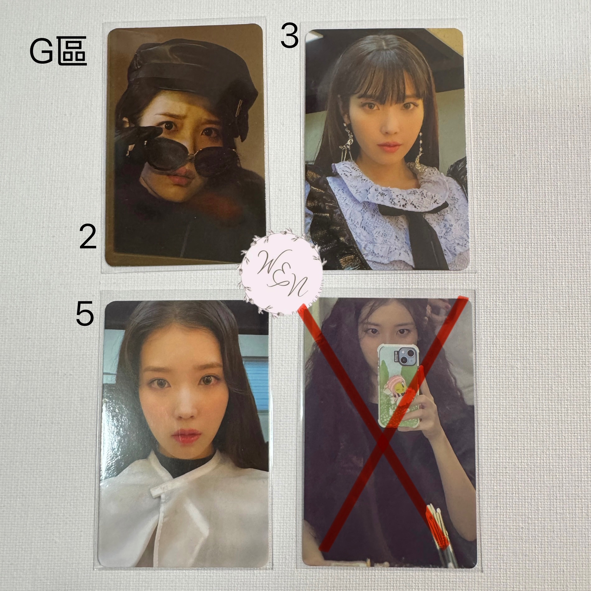 《小卡》IU小卡 鐵盒小卡 Celebrity 小卡 G區